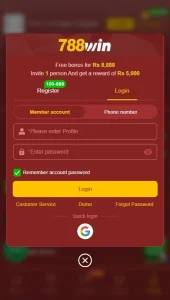 788 win Register